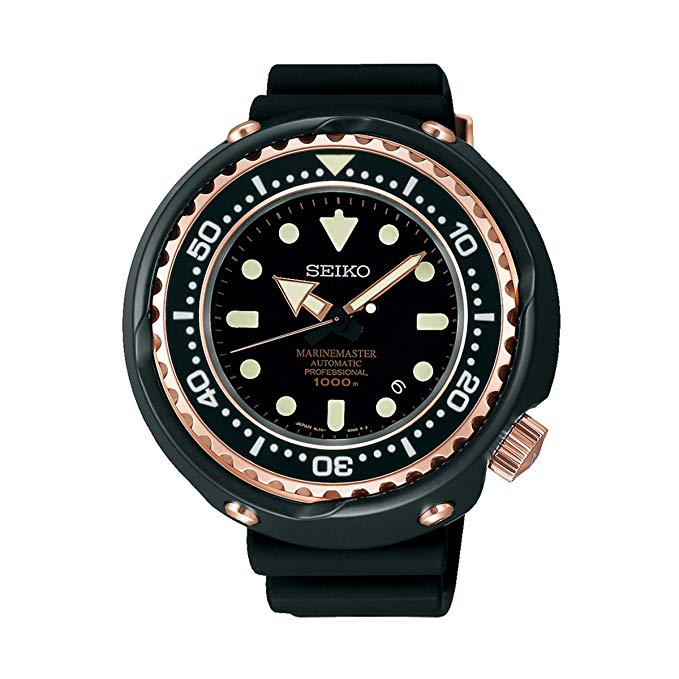 Seiko Mens PROSPEX Marinemaster Automatic Professional Dive Watch, SBDX014