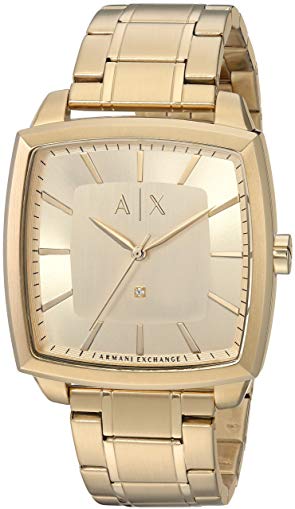 Armani Exchange Men's AX2364 Gold Watch