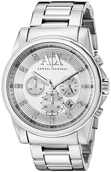 Armani Exchange Men's AX2505 Silver Watch
