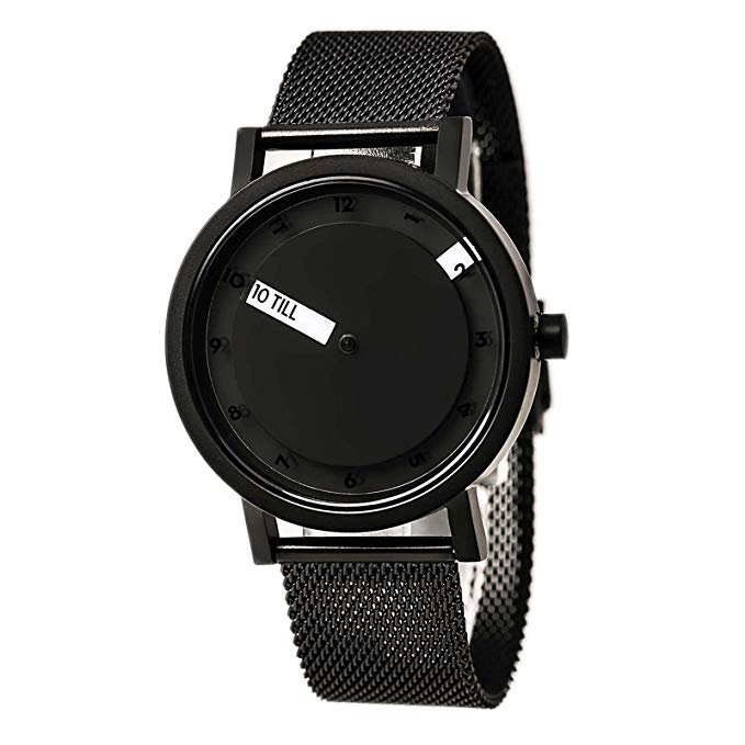 Projects 7215BM Till Watch Brushed Black IP Mesh