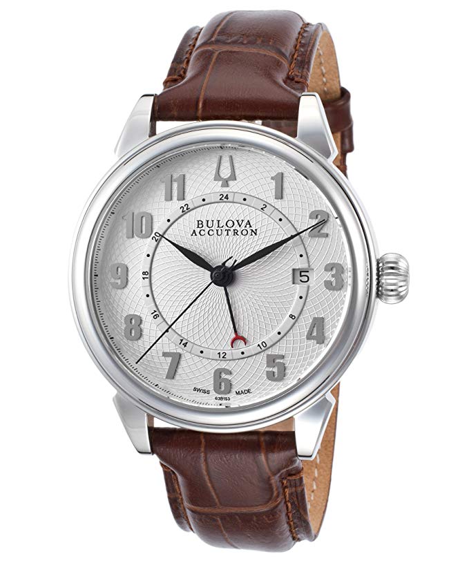 Bulova Accutron Gemini Men's Automatic Watch 63B153