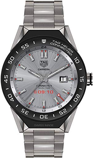 TAG Heuer Connected SBF8A8001.10BF0608 AMOLED Touch Display Sandblasted Titanium Case & Bracelet