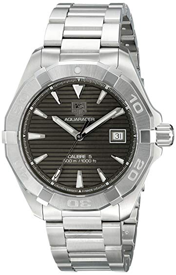 TAG Heuer Men's WAY2113.BA0910 Analog Display Swiss Automatic Silver Watch