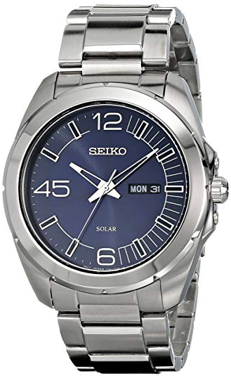 Seiko Men's SNE337 Millennial Analog Display Japanese Quartz Silver Watch