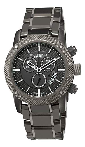 Burberry Men's BU7716 Chrono Sport Gray Chronograph Dial Watch
