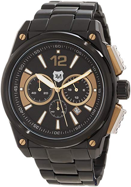 Andrew Marc Men's A21501TP G III Racer 3 Hand Chronograph Watch
