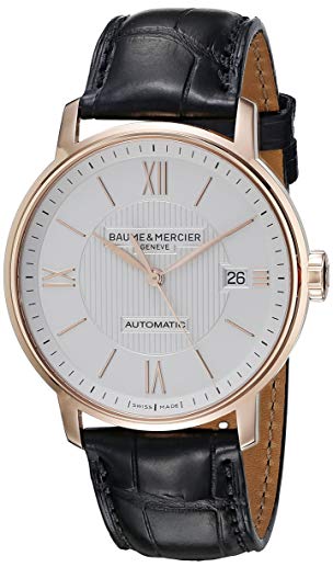 Baume & Mercier Men's A10037 Classima Analog Display Swiss Automatic Black Watch