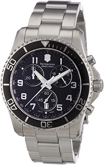 Victorinox Swiss Army Men's 241432 Maverick GS Stainless Steel Chronograph Watch