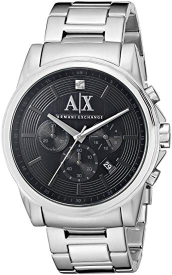 Armani Exchange Men's AX2504 Silver Watch