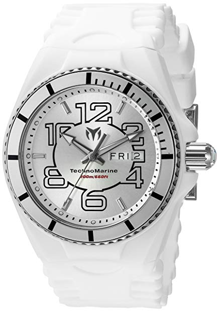 Technomarine Men's 'Cruise JellyFish' Swiss Quartz Stainless Steel Casual Watch (Model: TM-115139)