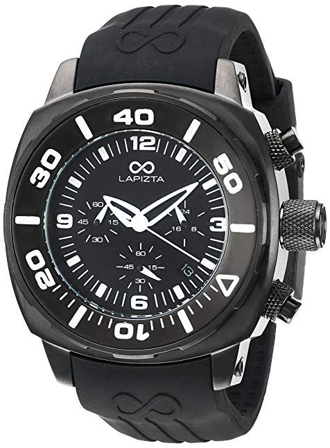 ZATARA Diving Watch from LAPIZTA. Chronograph Sport Oversized Watch 43mm