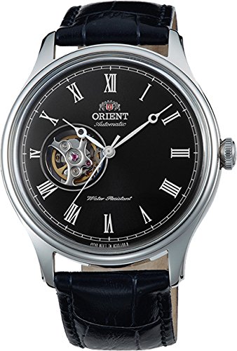 ORIENT Classic Automatic with Hand Winding Open Heart Dome Crystal Roman FAG00003B