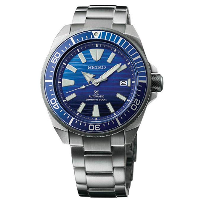 SEIKO PROSPEX Special Edition Diver's 200M Samurai Wave Blue Dial SRPC93K1