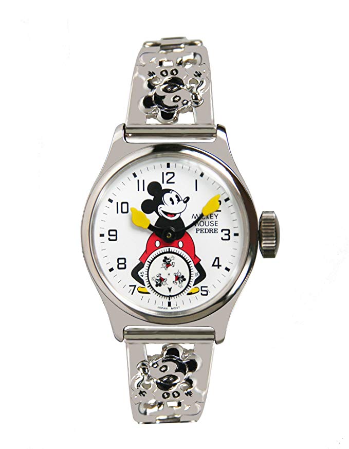 Pedre Unisex Reproduction of the Original 1933 Mickey Mouse Watch. Ships Free!