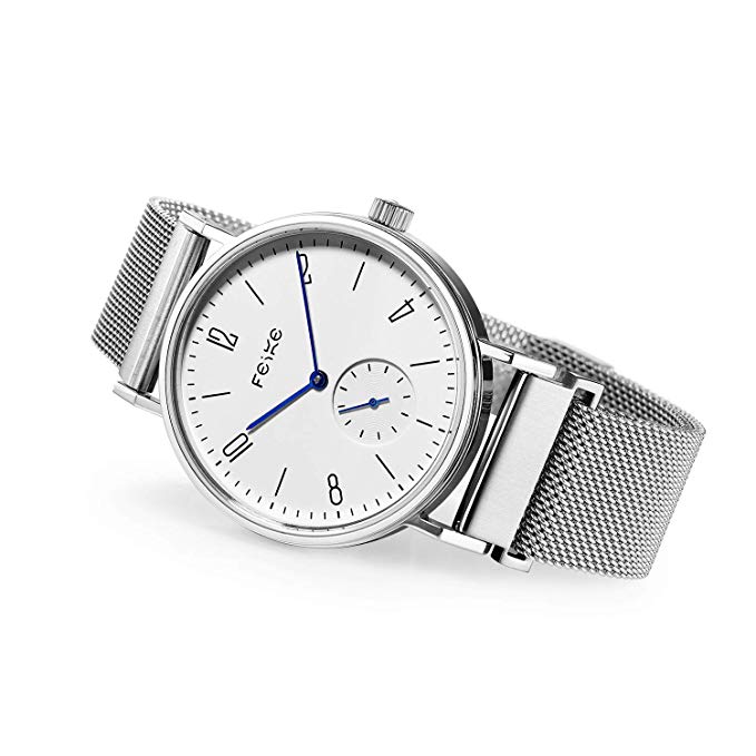 FEICE Bauhaus Watch Men's Automatic Mechanical Watch Minimalist Analog Casual Dress Wrist Watches for Women Unisex with Synthetic Sapphire #FM201