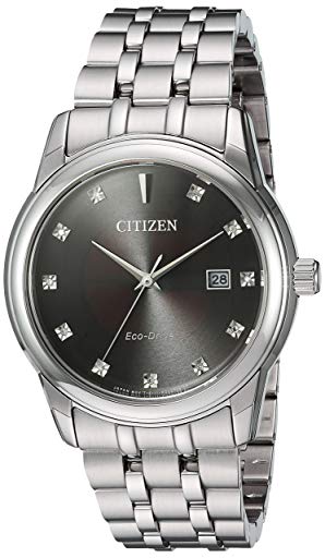 Citizen Men's 'Pairs' Quartz Stainless Steel Casual Watch, Color:Silver-Toned (Model: BM7340-55E)