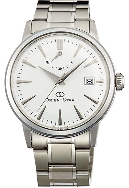 ORIENT Men's Watch ORIENT STAR Classic Power Reserve Mechanical Automatic (with manual winding) White WZ0381EL