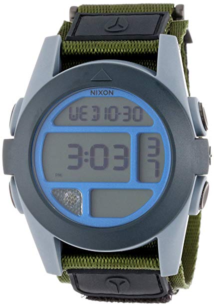 Nixon Men's A489-1376-00 Baja Digital Display Japanese Automatic Grey Watch