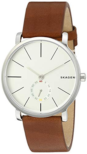 Skagen Men's SKW6273 Hagen Dark Brown Leather Watch