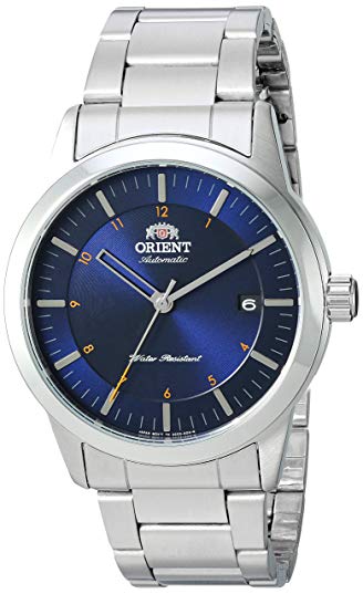 Orient Men's 'Sentinel' Japanese Automatic Stainless Steel Casual Watch, Color:Silver-Toned (Model: FAC05002D0)