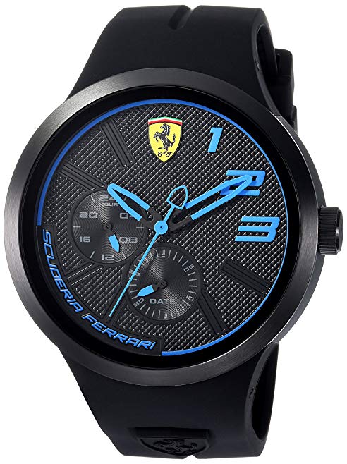 Scuderia Ferrari Men's 'FXX' Quartz Resin and Silicone Casual Watch ...